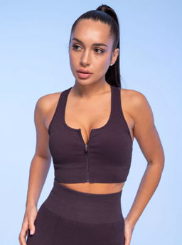 PELICAN, майка-топ спортивная женская, Фиолетовый  фото 4