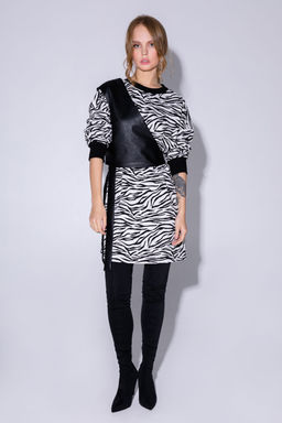 Костюм Pirs 4470 черный+ черно-белый