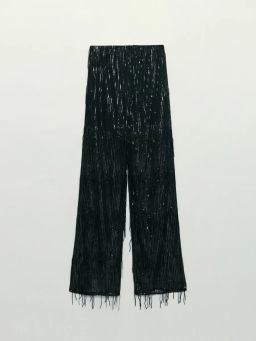 Прямые брюки с пайетками / Zarina