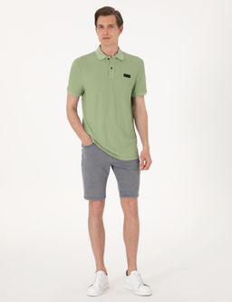_a_la Ye_ili Slim Fit _rme Dokulu Polo Yaka Ti__rt - Pierre cardin фото 4