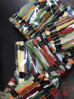 Набор мулине в упаковке 10 шт -10 м.