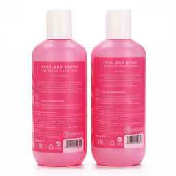 Подарочный набор Love collection, гель для душа и пена для ванны, 3×300 мл, Чистое счастье