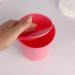 Органайзер для хранения, с крышкой, 1 секция, 14.5×12×9.2 см, МИКС