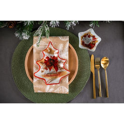 Соусник новогодний стеклянный Счастья в Новом году, 10.8?10.3 см, 80 мл