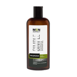 Modum MEN ASPECT SIMPLE Гель для душа Экстра свежесть, 250мл (E140-408)
