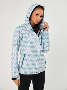 Женская куртка Azimuth 8169_41 Белый  фото 9