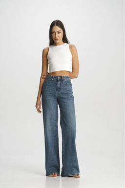 Джинсы-трубы Classic Blue