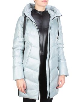 GWD202821 LIGHT GRAY Пальто зимнее облегченное ICEBEAR (150 гр. холлофайбер) - Fashion фото 8