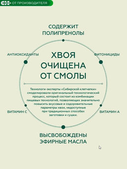 Хвойный чай "Согревающий" (напиток чайный), 100 г