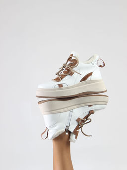 Ботинки EDART 229.windy be. белый коричневый/мех - Ed'art фото 14