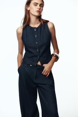 Z1975 WIDE-LEG MID-WAIST JEANS - Zara фото 15