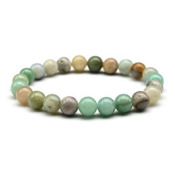 Браслет шарик 8мм из амазонита