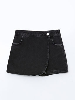 Beli Lastikli K?z ?ocuk Jean ?ort