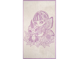 6с103.412ж1 Эльфийка (орхидея) Полотенце махровое 50х90см