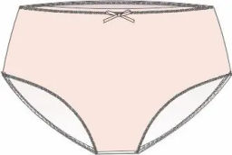 ALMANDO MELADO Трусы женские База "MAXI SLIP" Цвет:пудровый