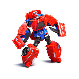 Робот трансформирующийся в машины, в коробке