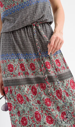 Сарафан "Аурели" оливка Цвет:как на фото