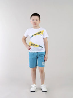 CRB wear / CSKB 70544-42-431 Шорты для мальчика,джинсовый/Ex.Cherubino  фото 4