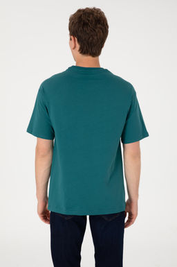 Мужская темно-зеленая футболка Неожиданная скидка в корзине - U.s. polo assn фото 14