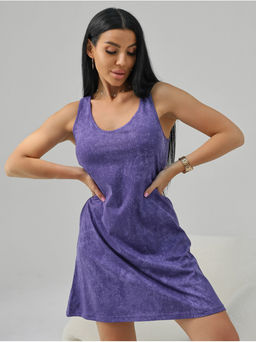 Платье домашнее Винтаж Фиолет - София фото 3