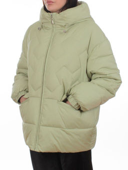 2309 LT. GREEN Куртка зимняя женская (200 гр. холлофайбер) - Fashion фото 5