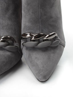 01-PCM343-6 DK. GRAY Ботинки демисезонные женские - No name фото 15