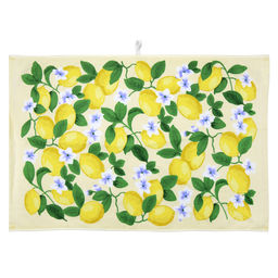 Полотенце кухонное махровое 40х60см Лимоны, 290гр/м2, 100% хлопок, с петелькой, цвета микс, Bolangde (Китай) - Домашняя мода фото 3