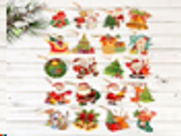 Открытка набор 160 штук Новый год / DE-128 /4/