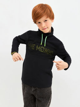 20110150058, Джемпер детский для мальчиков Felicien черный Acoola