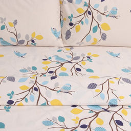 Постельное бельё LoveLife дуэт Spring 153х215см-2шт, 240х220см, 50х70см-2шт, хлопок, бязь, 125г/м2 фото 2