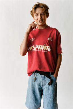 CAMISETA ESTAMPADO ESPA?A FIFA WORLD CUP  2026 / Rojo