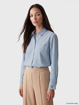 Туника Cizgili Poplin женская в полоску