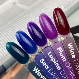 DARK base Wave цветная каучуковая база NEW - Patrisa nail фото 2