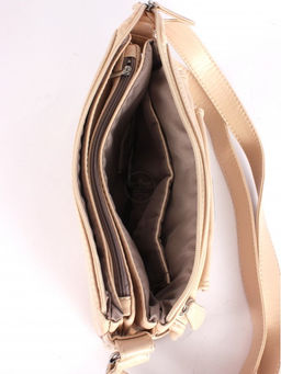 Сумка женская искусственная кожа Guecca-120, 3 отд, плечевой ремень, св. бежевый SALE 264067 - Adelia фото 7