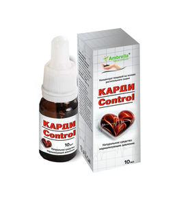 Карди Control,капли-бут.стекло,10 мл. Ambrella