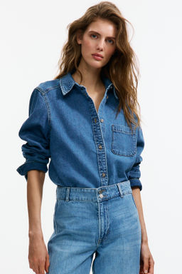 Wide High Waist Jeans - H&m фото 6