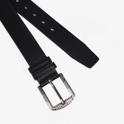Ремень мужской, ширина 3.5 см, винт, пряжка металл, цвет чёрный - Simaland фото 2