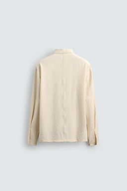CREASED-EFFECT FLOWING SHIRT - Zara фото 8