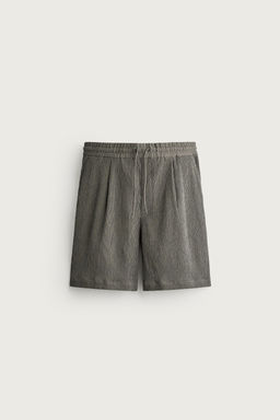 BERMUDA RELAXED FIT RELIEVE / Khaki claro - Zara фото 3