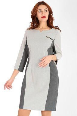 ДЖЕРСИ 1414.С1 Платье - Almond фото 2