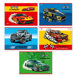 Светоч А254 Альбом для рисования 100 г/м2 A4 29.5 х 20.2 см 24 л. на скобе 5 шт. 01701 Всегда первый