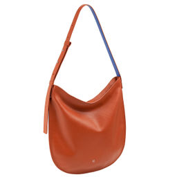 Итальянская большая наплечная сумка DuDu серии Sylvie | коричный - Dudubags фото 2