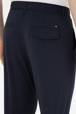 Мужские темно-синие брюки из плотной ткани - U.s. polo assn фото 7
