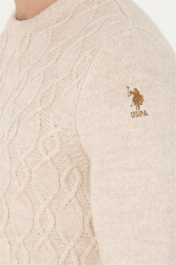 U. S. Polo Assn / Мужской песочный свитер - U.s. polo assn фото 7