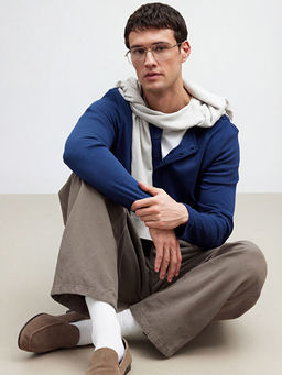 Bisiklet Yaka Uzun Kollu Erkek Ti??rt