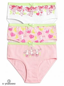 GULC3228(3шт. в упаковке) трусы для девочек