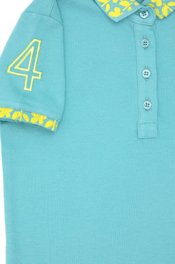 Мятная базовая футболка для девочек - U.s. polo assn фото 5