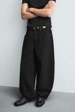 JEANS BALLOON FIT / Negro - Zara фото 5