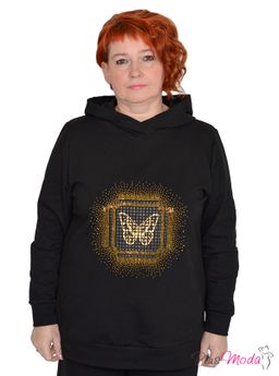 Толстовка Модель №1177 размеры 44-84 - Plusmoda фото 2