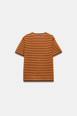 TOP PUNTO RAYAS / Naranja